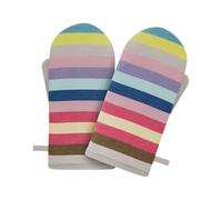 REMEMBER Manoplas de horno nº 5, 2 unidades, 14 x 29 cm, algodón/poliéster | Guantes de cocina resistentes al calor en conjunto de diseño, protección práctica para cocinar, hornear y servir en la cocina