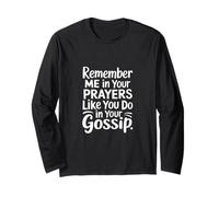 Remember Me In Prayers Like In Gossip |- Manga Larga
