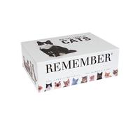 Remember MEM01 Juego de Memoria para Gatos - 44 Pares de imágenes para Amantes de los Gatos (88 Cartas)