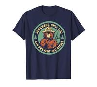 Remember Only You Can Prevent Wildfires Pointing Smokey Bear Camiseta