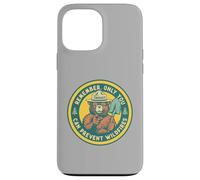 Remember Only You Can Prevent Wildfires Pointing Smokey Bear Carcasa para iPhone 13 Pro MAX