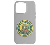 Remember Only You Can Prevent Wildfires Pointing Smokey Bear Carcasa para iPhone 15 Pro MAX