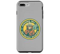 Remember Only You Can Prevent Wildfires Pointing Smokey Bear Carcasa para iPhone 7 Plus/8 Plus