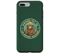 Remember Only You Can Prevent Wildfires Pointing Smokey Bear Carcasa para iPhone 7 Plus/8 Plus