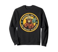 Remember Only You Can Prevent Wildfires Pointing Smokey Bear Sudadera