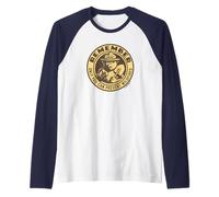 Remember Only You Vintage Smokey Bear Officially Licensed Camiseta Manga Raglan