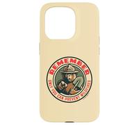 Remember Only You Vintage Smokey Bear Seal Retro Carcasa para iPhone 15 Pro