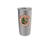 Remember Only You Vintage Smokey Bear Seal Retro Vaso térmico de acero inoxidable de doble pared
