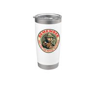 Remember Only You Vintage Smokey Bear Seal Retro Vaso térmico de acero inoxidable de doble pared