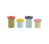 REMEMBER Pippo - Juego de 4 portavelas (porcelana)