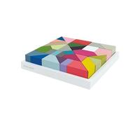 Remember Rompecabezas de madera Thirty en caja de construcción