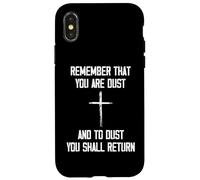 Remember That You Are Dust and To Dust You Shall Return Carcasa para iPhone X/XS