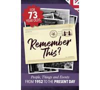 Remember This?: People, Things and Events from 1952 to the Present Day (UK Edition): 18 (Milestone Memories UK)
