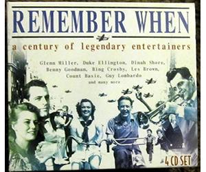 Remember When:A Century of Legendary Entertainers 4CD Box Set