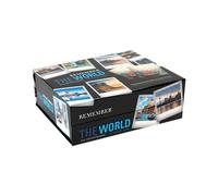 Remember World Tour Memospiel - Juego de Memoria para Adultos y niños a Partir de 4 - 44 Pares de imágenes, práctica Caja magnética, Idea de Regalo para los Amantes de los Viajes