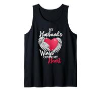 Remembrance Design y My Husband Has Wings Heart Camiseta sin Mangas