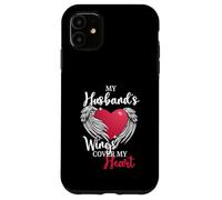 Remembrance Design y My Husband Has Wings Heart Carcasa para iPhone 11