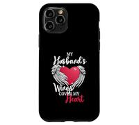 Remembrance Design y My Husband Has Wings Heart Carcasa para iPhone 11 Pro