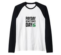 Remesas de Fin de Semana día de Pago para expatriados Filipinos Camiseta Manga Raglan