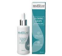 Remescar Glowing Drops 30 ml - Gotas Autobronceadoras para Crema Hidratante - Bronceado Natural en la Piel Sin Sol - Crea Brillo Luminoso y Natural - Efecto Bronceado Gradual para Rostro y Cuerpo