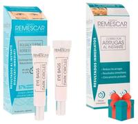 Remescar Pack para Bolsas y Ojeras 8 ml + Corrector de Arrugas 8 ml