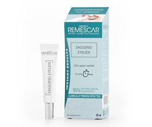 Remescar Párpados Caídos 8ml - Crema efecto lifting inmediato y temporal - Reduce bolsas y reafirma los párpados - Fórmula clínicamente probada para un contorno de ojos más firme y rejuvenecido