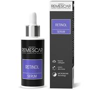 Remescar Retinol Serum Facial Antiedad 30ml - Estimula el colágeno, suaviza y tonifica la piel - Reduce arrugas e imperfecciones - Suero anti-edad con efecto reafirmante e iluminador