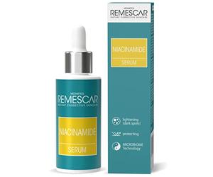 Remescar Sérum Facial con Niacinamida 10% 30ml - Reduce Manchas de Pigmentación y Poros Dilatados - Antioxidantes de Té Verde y Beta-Glucanos - Hidratante y Reafirmante - Antienvejecimiento