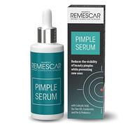 Remescar Sérum Facial para Espinillas 30ml con Ácido Salicílico, Árbol de Té y Arándanos - Reduce y Previene Espinillas y Granos - Purifica y Equilibra la Piel Grasa con Tendencia Acneica