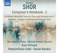 Alexey Shor Alexey Shor: Composer's Notebook - Volume 3 (CD) (Importación USA)