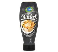 Remia Botella Frietje Bikkelsaus Topdown original holandés Snack- salsa 500G