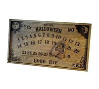 Remingtape 1 tabla de cuenta regresiva con efecto magnético para Halloween, juego de madera