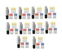 Remingtape 10 soportes de cuchillas con 180 cuchillas de corte (30/45/60 grados) para Silhouette Cameo 1 2 3 / Portrait/Curio/Graphtec 6000 / Ce 5000-60 Plotte