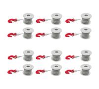 Remingtape 12 unidades 25T dirección servo cabrestante rueda tambor para 1/10 RC orugas coche TRX4 SCX10 90046 D90 D110