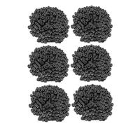 Remingtape 1200 anillos de silicona para cabello castaño oscuro, 5 mm, para extensiones de cabello