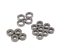 Remingtape 16 StüCk Kit de almacenamiento para TT02 TT-02 TT02D TT-02D 1/10 RC Auto Upgrade Partes Accesorios