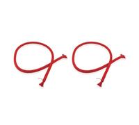 Remingtape 2 cuerdas de trucos de magia, cuerda rígida, hechizo de comedia, truco de cuerda suave (rojo)