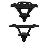 Remingtape 2 piezas de parachoques delantero y trasero SJ05/06 para Xinlehong Q901 Q902 Q903 9130 9136 9137 1/16 RC Auto Parts Accesorios