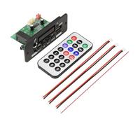 Remingtape 2 reproductores de audio de 25 W, 12 V, MP3, grabadora de llamadas, Bluetooth 5.0, reproductor MP3 para coche con mando a distancia