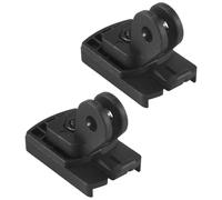 Remingtape 2 unidades bicicleta luz titular adaptador bicicleta linterna soporte Ciclismo frontal lámpara soporte para piezas de bicicleta