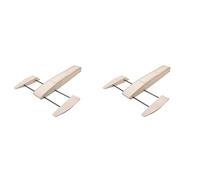 Remingtape 2 x lancha rápida RC de Sponson Outrigger Shrimp Lancha rápida Kit de maqueta de lancha rápida teledirigida, modelo individual