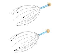 Remingtape 2 x Metal dedo cuello cabelludo cabeza estrés masaje masaje masajeador