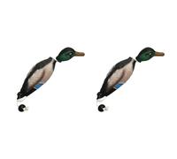 Remingtape 2 x Parachoques de pato imita un dummy de pato como juguete para el entrenamiento de cachorros o perros de caza adultos