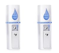 Remingtape 2 x portátil Nano Nebulizador Mini vaporizador atomizador pestañas extensión con