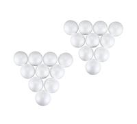 Remingtape 20 decoraciones navideñas de espuma de poliestireno, 10 cm