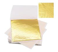 Remingtape 200 hojas de lámina de para arte dorado escamas multifuncionales 8,5 x 8 cm hojas de copos de