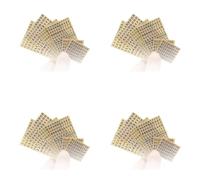 Remingtape 24 Hojas Etiquetas Engomadas PequeñAs de 0,12 Pulgadas con NúMeros del Alfabeto Etiquetas Engomadas Autoadhesivas de AleacióN con Purpurina Letras Doradas/Plateadas (3Mm)