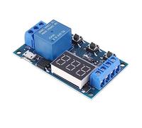 Remingtape 2X -521 Retardo de tiempo digital de 1 vía relé disparador de temporizador de retardo interruptor de placa de sincronización