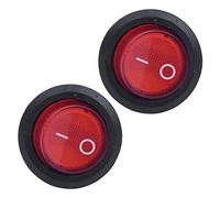 Remingtape 3 interruptores basculantes bipolares (3 , 220 V), color rojo
