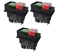 Remingtape 3 interruptores electromagnéticos para herramientas de jardín KJD17 220 V 5 pines terminales